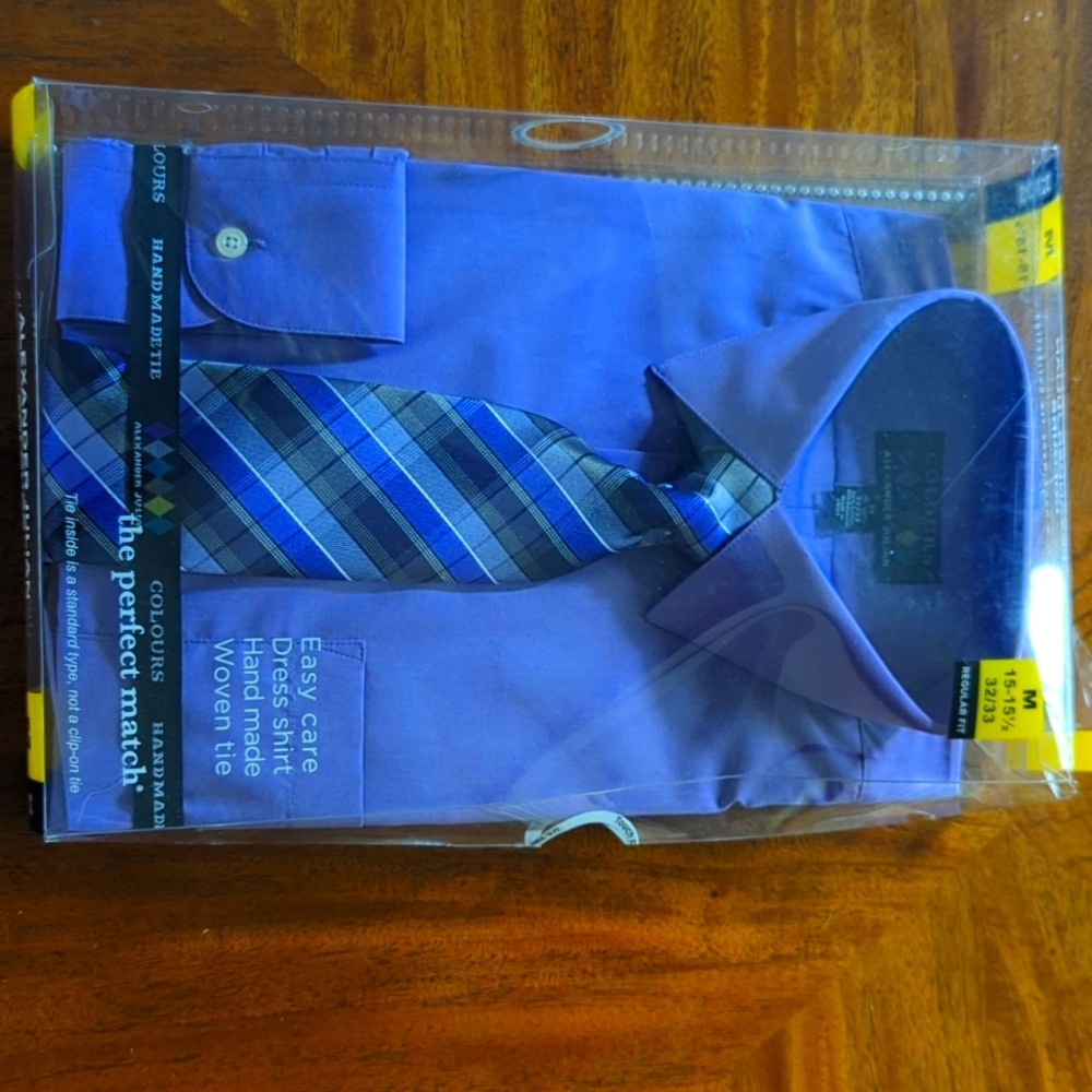 Shirt and tie